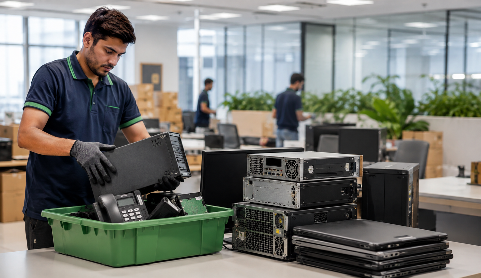 Corporate E-Waste Collection: Responsible Recycling for Businesses